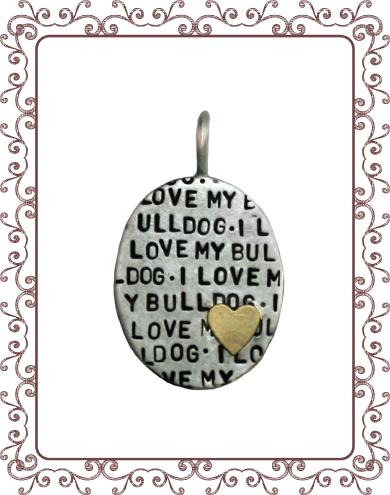 DS 1-A I Love My Breed Oval 4-A