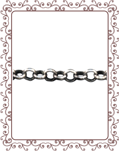 rolo chain 2: 3.0mm sterling silver rolo link chain